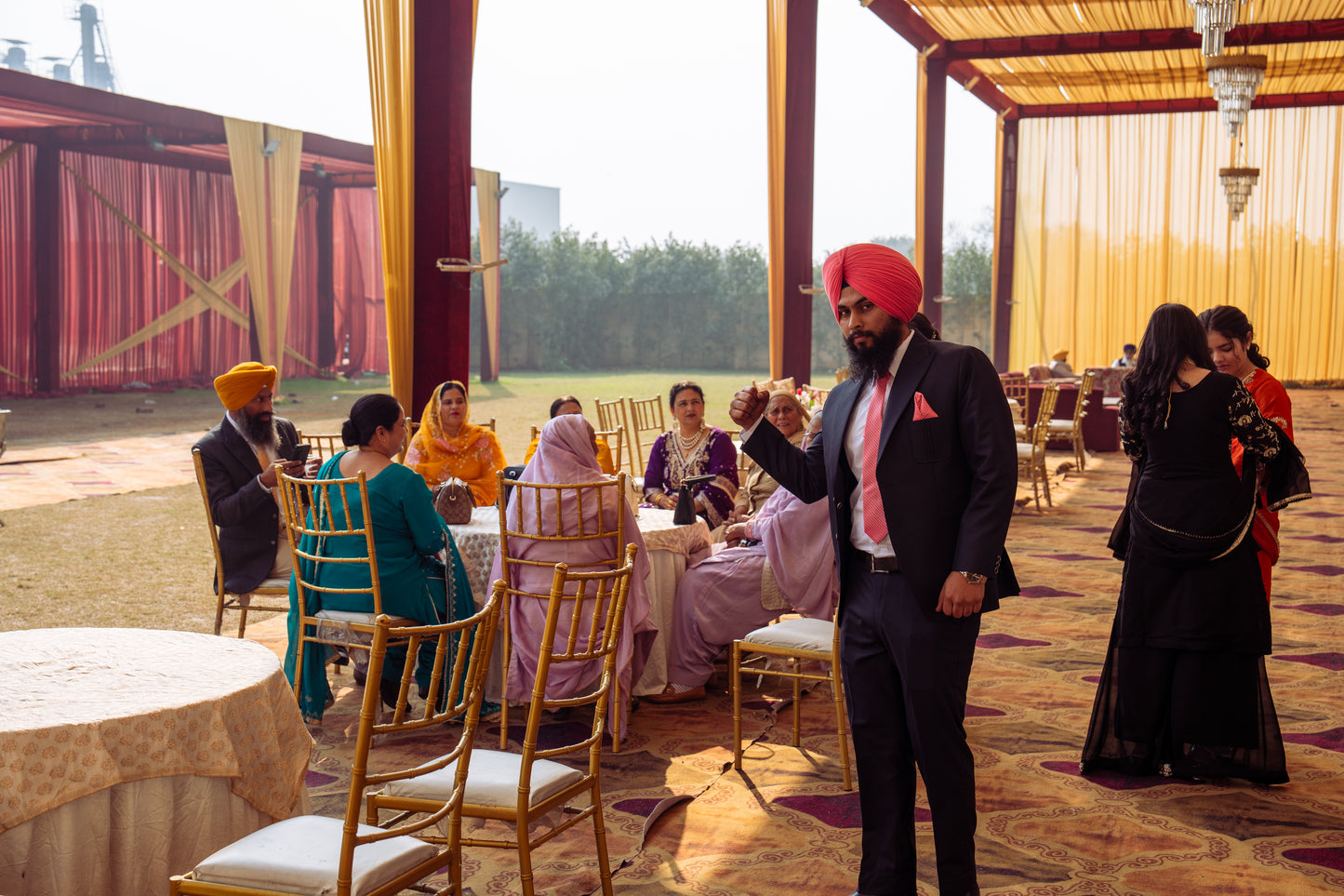 Singh Wedding in India Part 2 (Ring Ceremony)