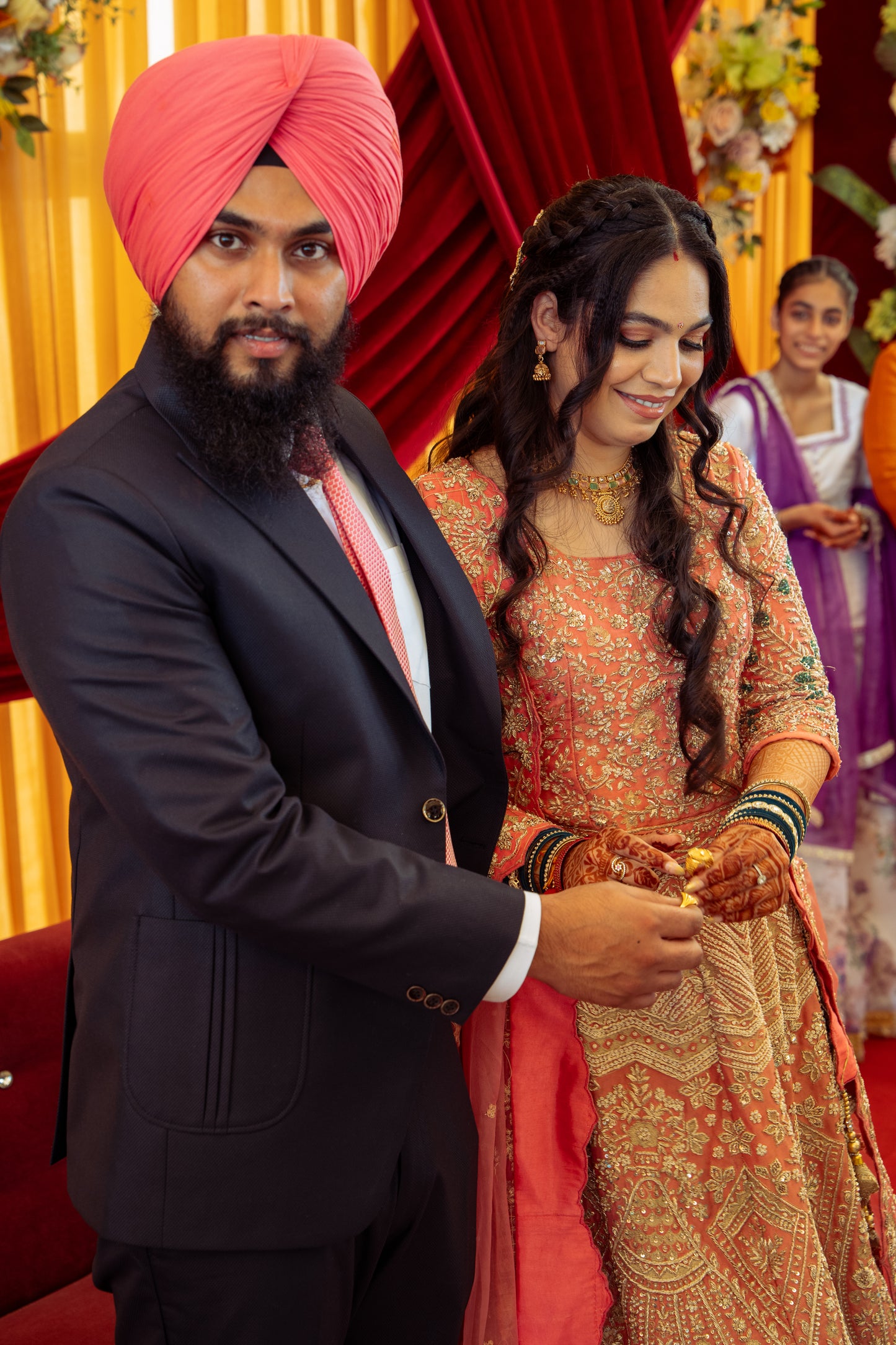 Singh Wedding in India Part 2 (Ring Ceremony)