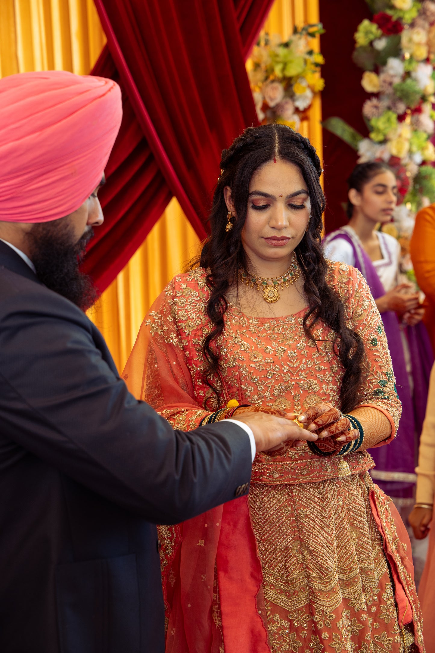 Singh Wedding in India Part 2 (Ring Ceremony)