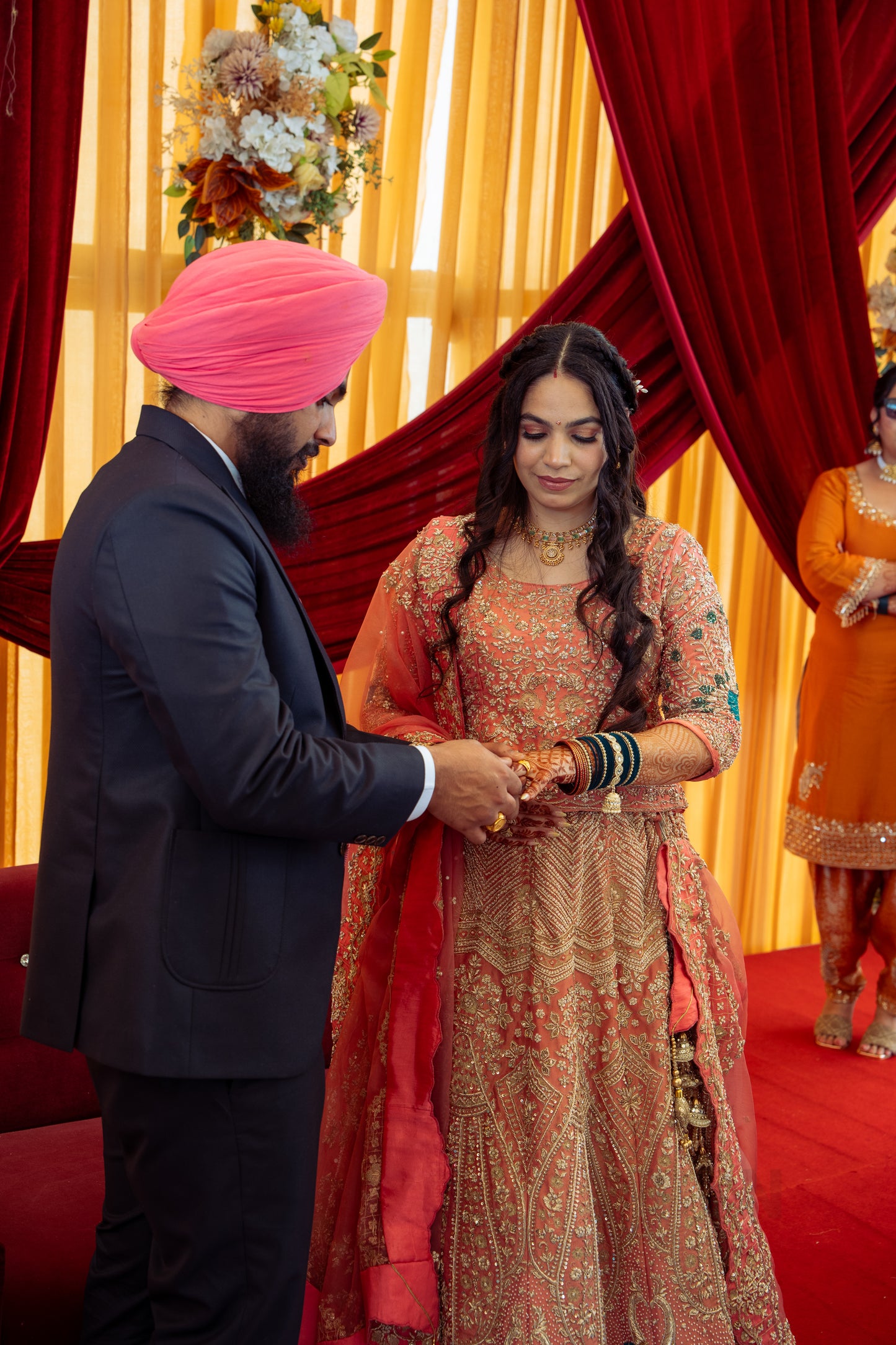 Singh Wedding in India Part 2 (Ring Ceremony)