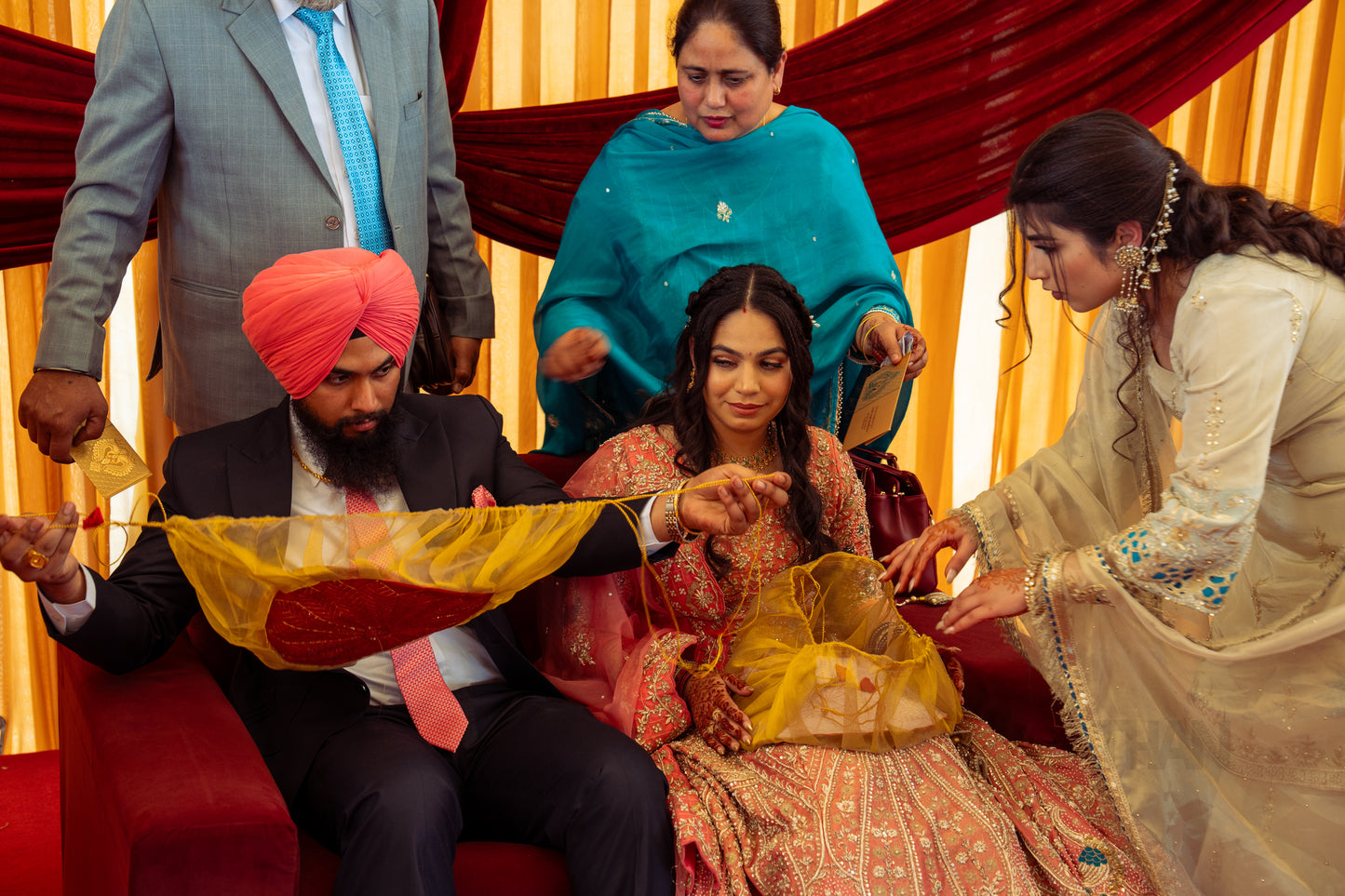 Singh Wedding in India Part 2 (Ring Ceremony)