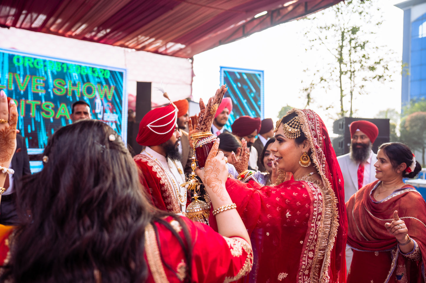 Singh Wedding in India Part 5 (Wedding)