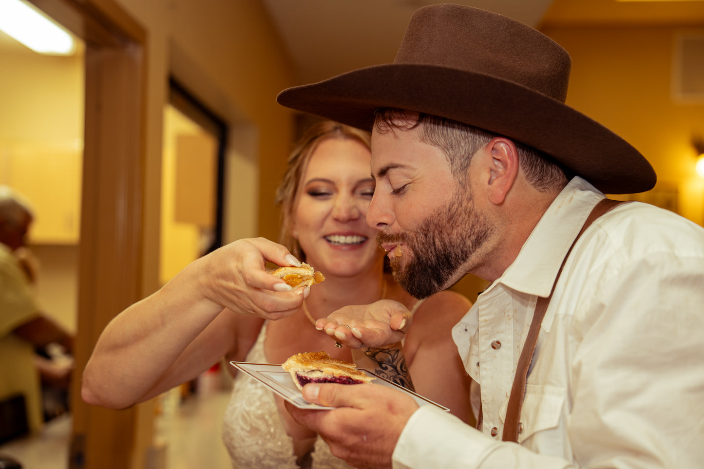 Alannah and Wyatt's wedding