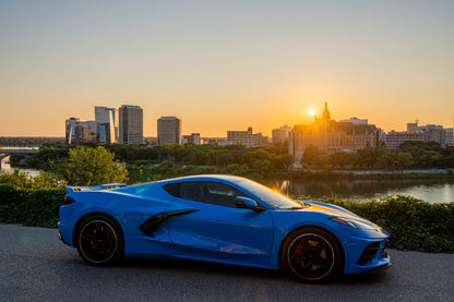 Drew’s Corvette C8 — Saskatoon Afterglow
