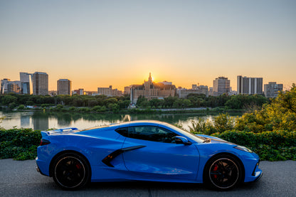 Drew’s Corvette C8 — Saskatoon Afterglow