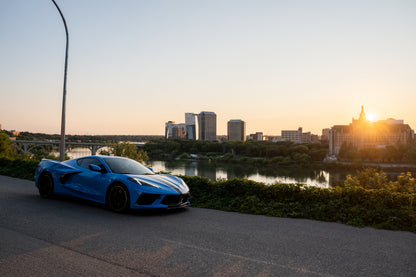 Drew’s Corvette C8 — Saskatoon Afterglow