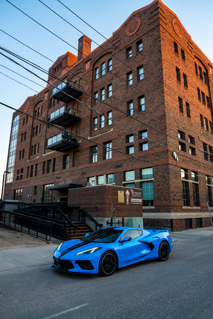 Drew’s Corvette C8 — Saskatoon Afterglow