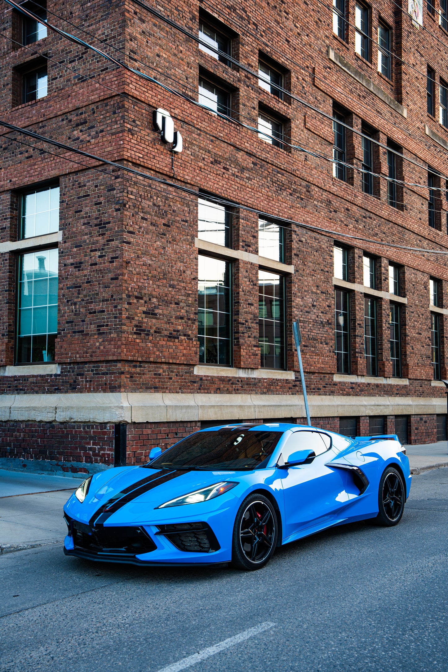 Drew’s Corvette C8 — Saskatoon Afterglow