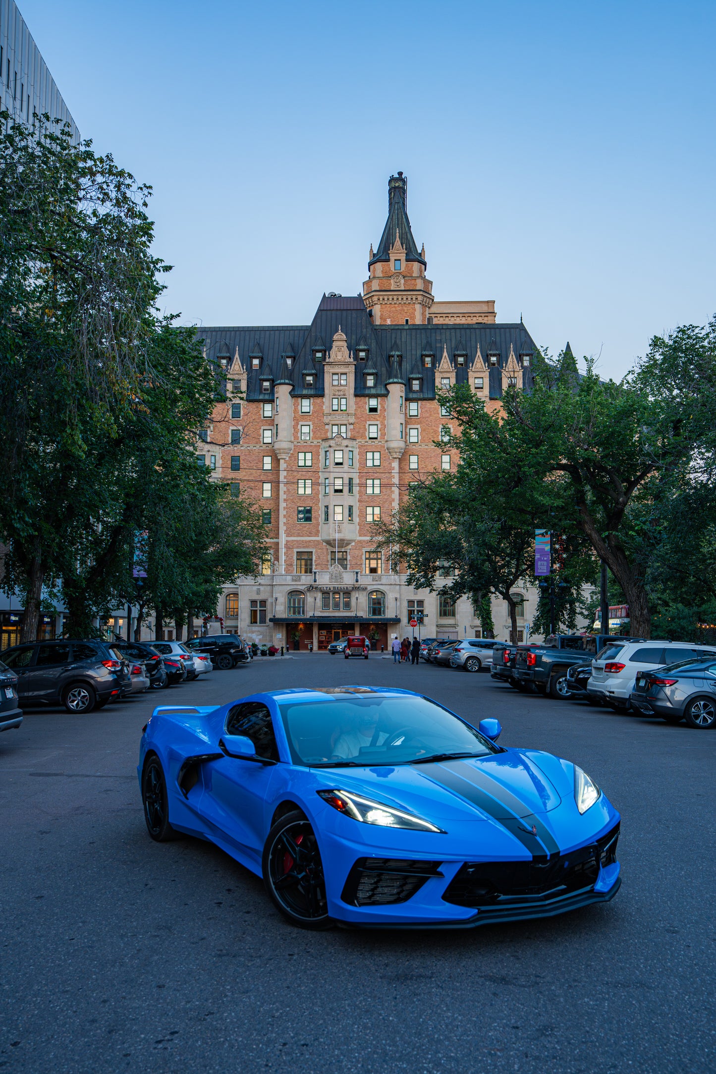 Drew’s Corvette C8 — Saskatoon Afterglow