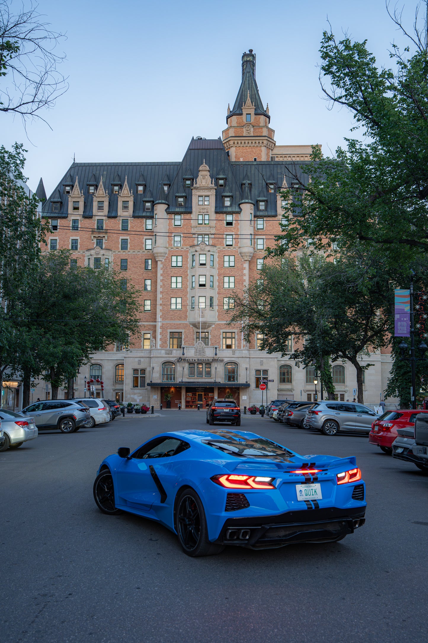 Drew’s Corvette C8 — Saskatoon Afterglow