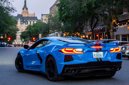 Drew’s Corvette C8 — Saskatoon Afterglow
