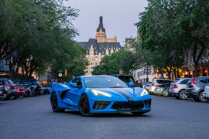 Drew’s Corvette C8 — Saskatoon Afterglow