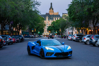 Drew’s Corvette C8 — Saskatoon Afterglow