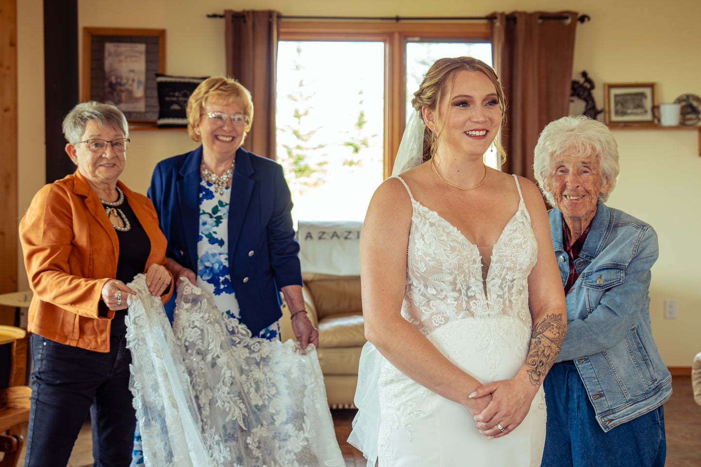 Alannah and Wyatt's wedding