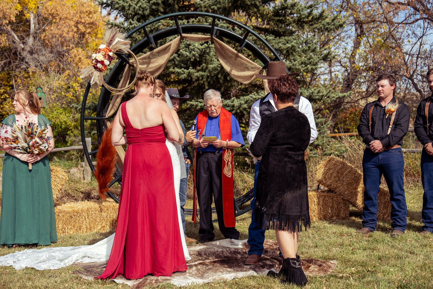 Alannah and Wyatt's wedding