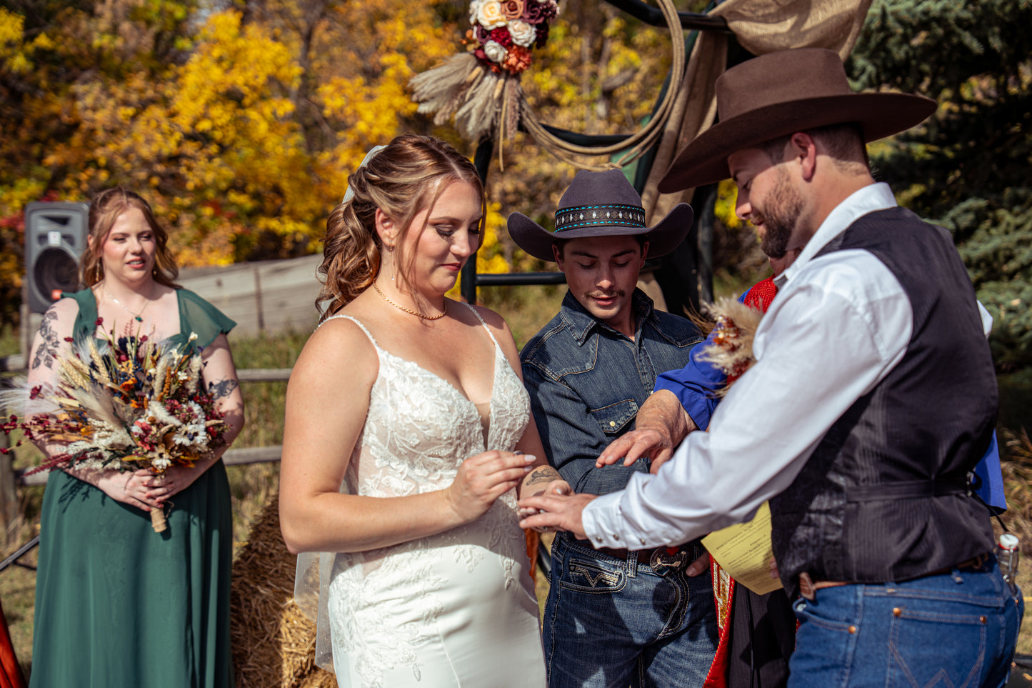 Alannah and Wyatt's wedding