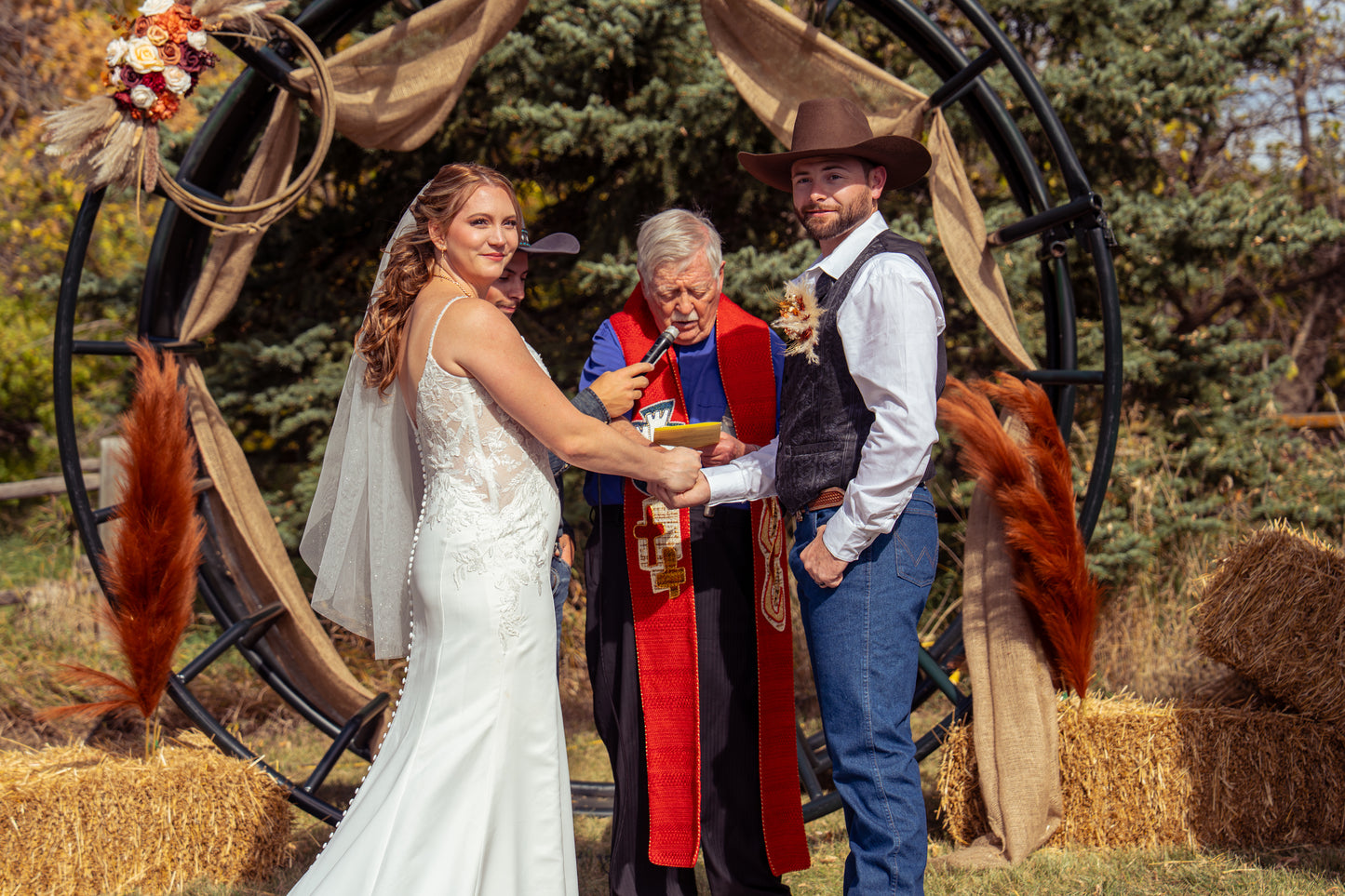 Alannah and Wyatt's wedding