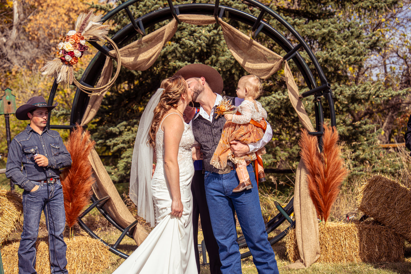 Alannah and Wyatt's wedding