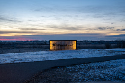 Wanuskewin twilight