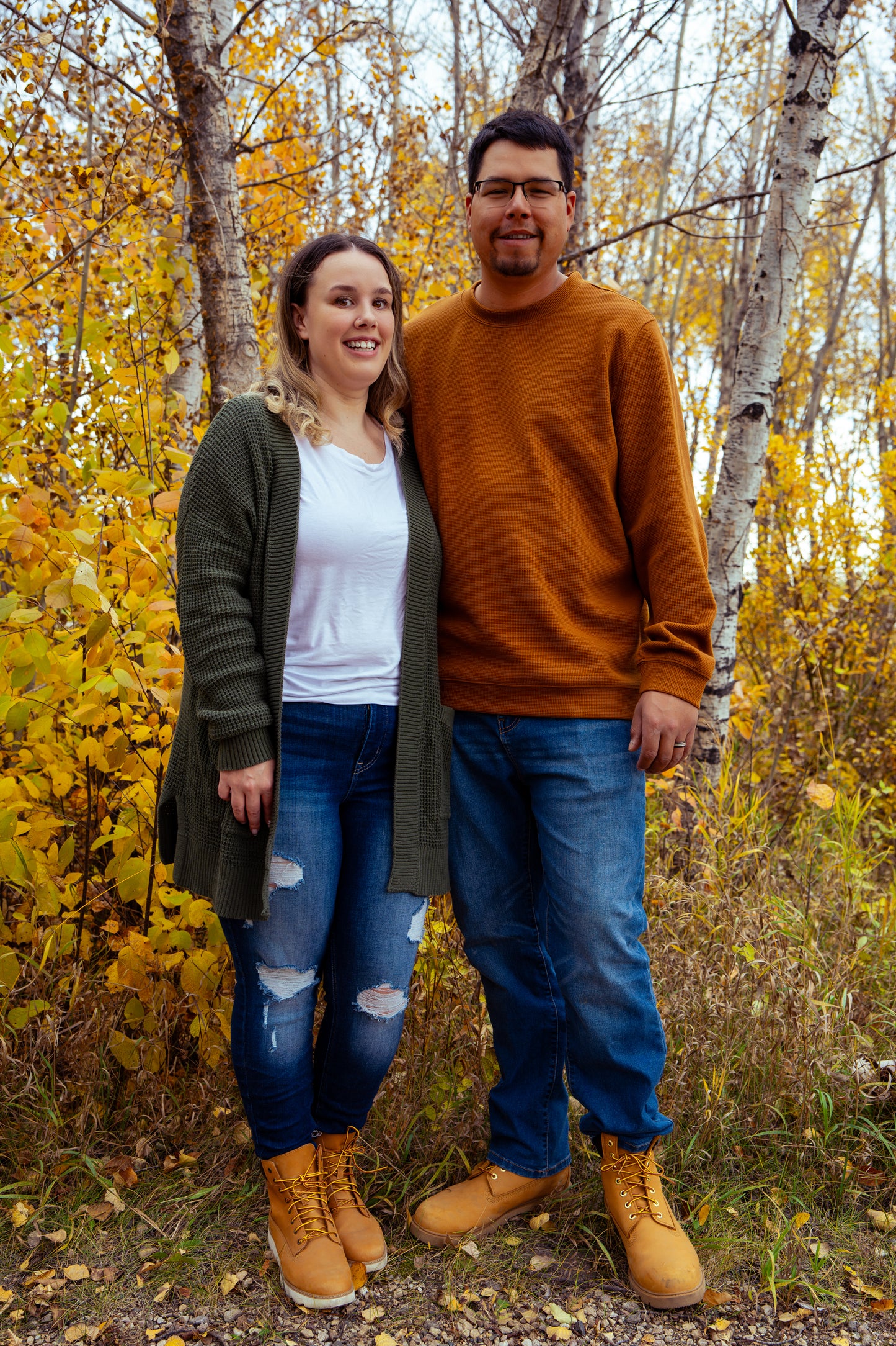 Mackenzie Darian and Jackson Fall Photos