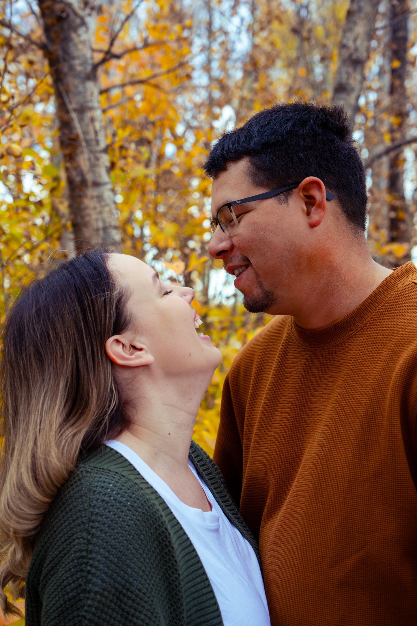 Mackenzie Darian and Jackson Fall Photos