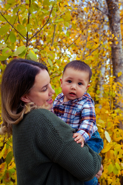 Mackenzie Darian and Jackson Fall Photos
