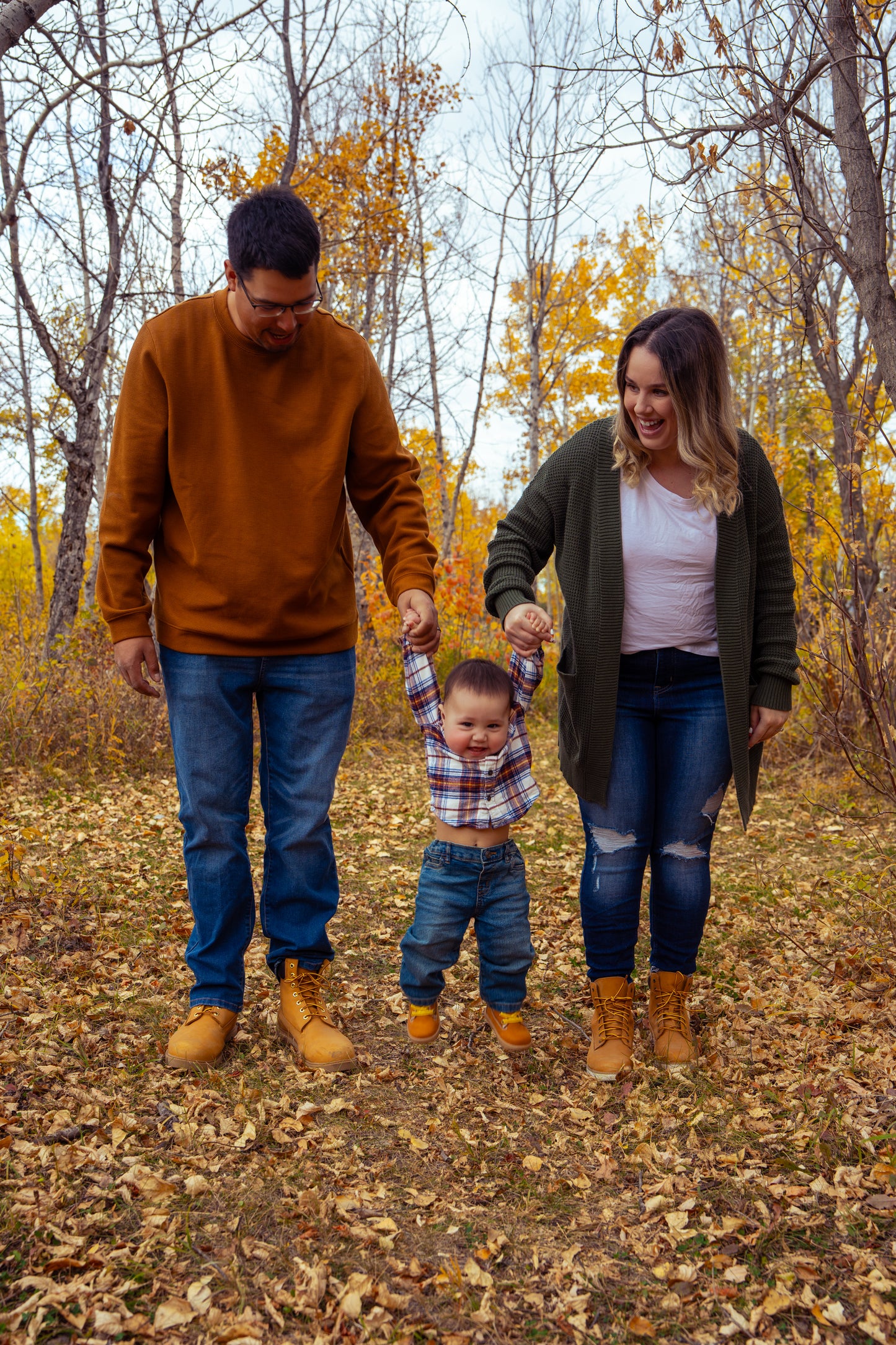 Mackenzie Darian and Jackson Fall Photos