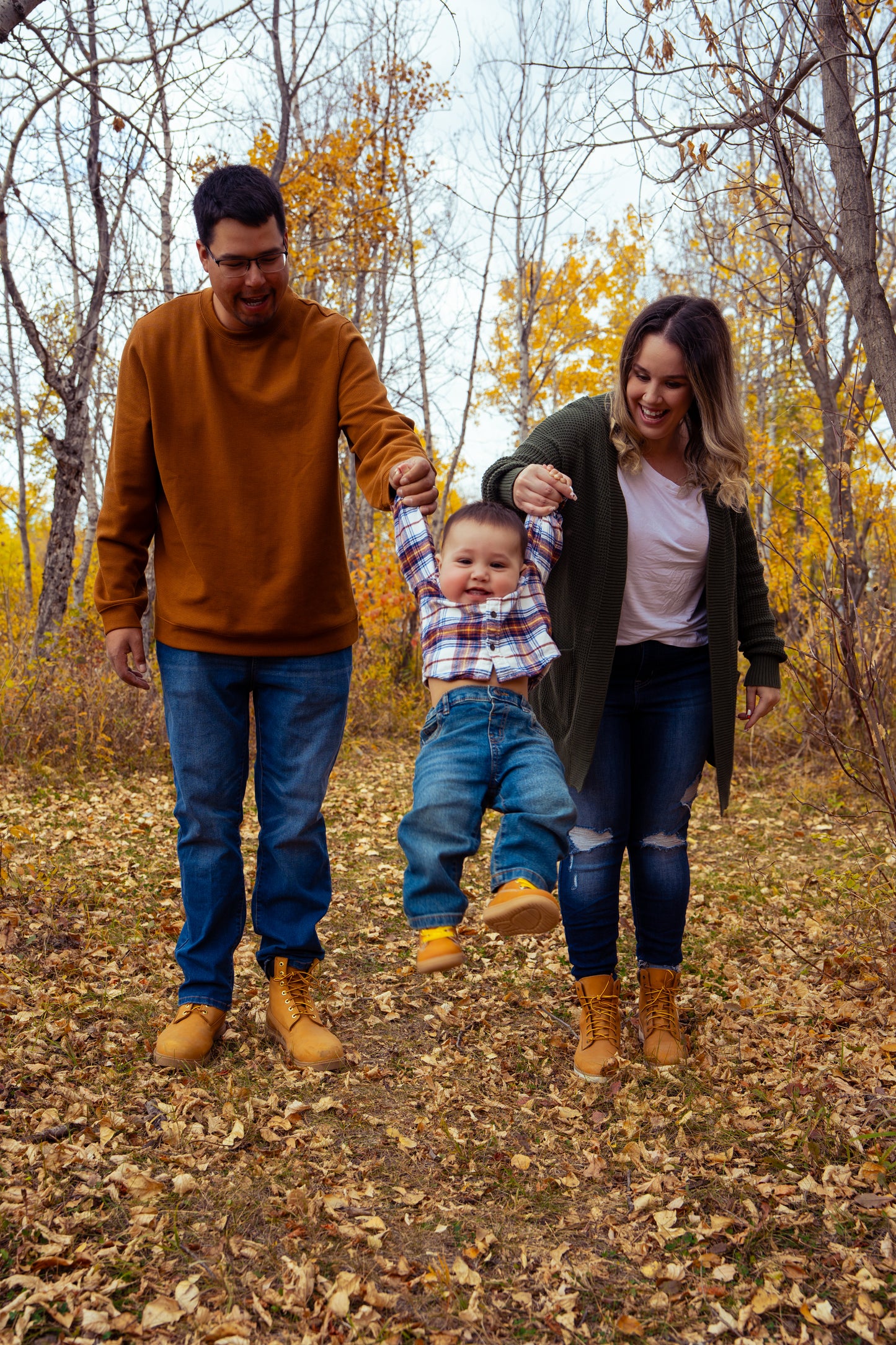 Mackenzie Darian and Jackson Fall Photos