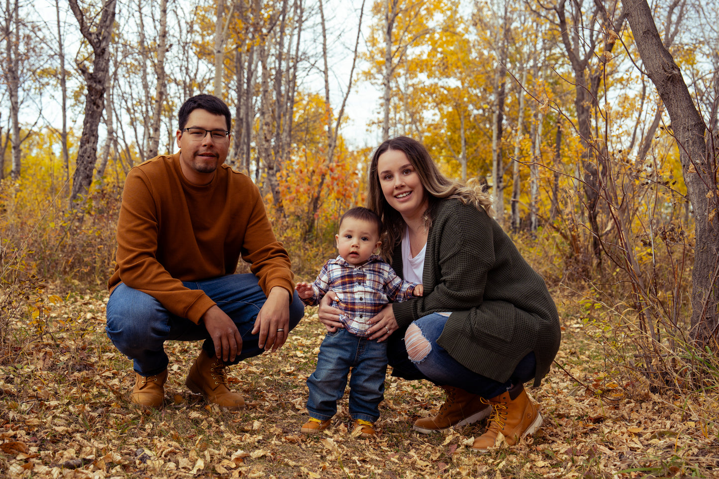 Mackenzie Darian and Jackson Fall Photos