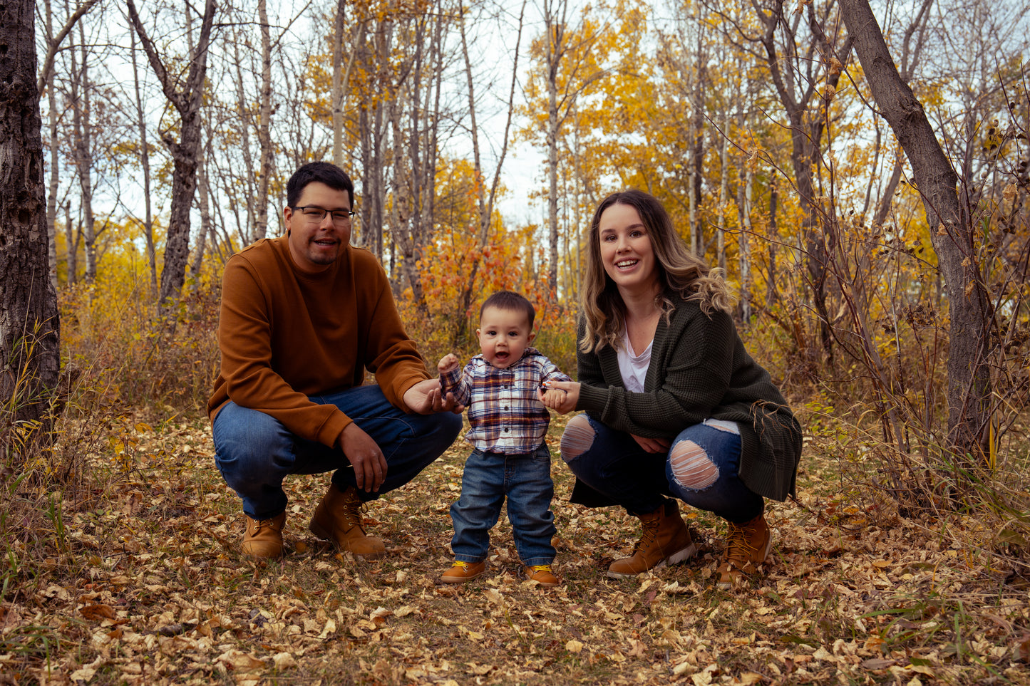 Mackenzie Darian and Jackson Fall Photos