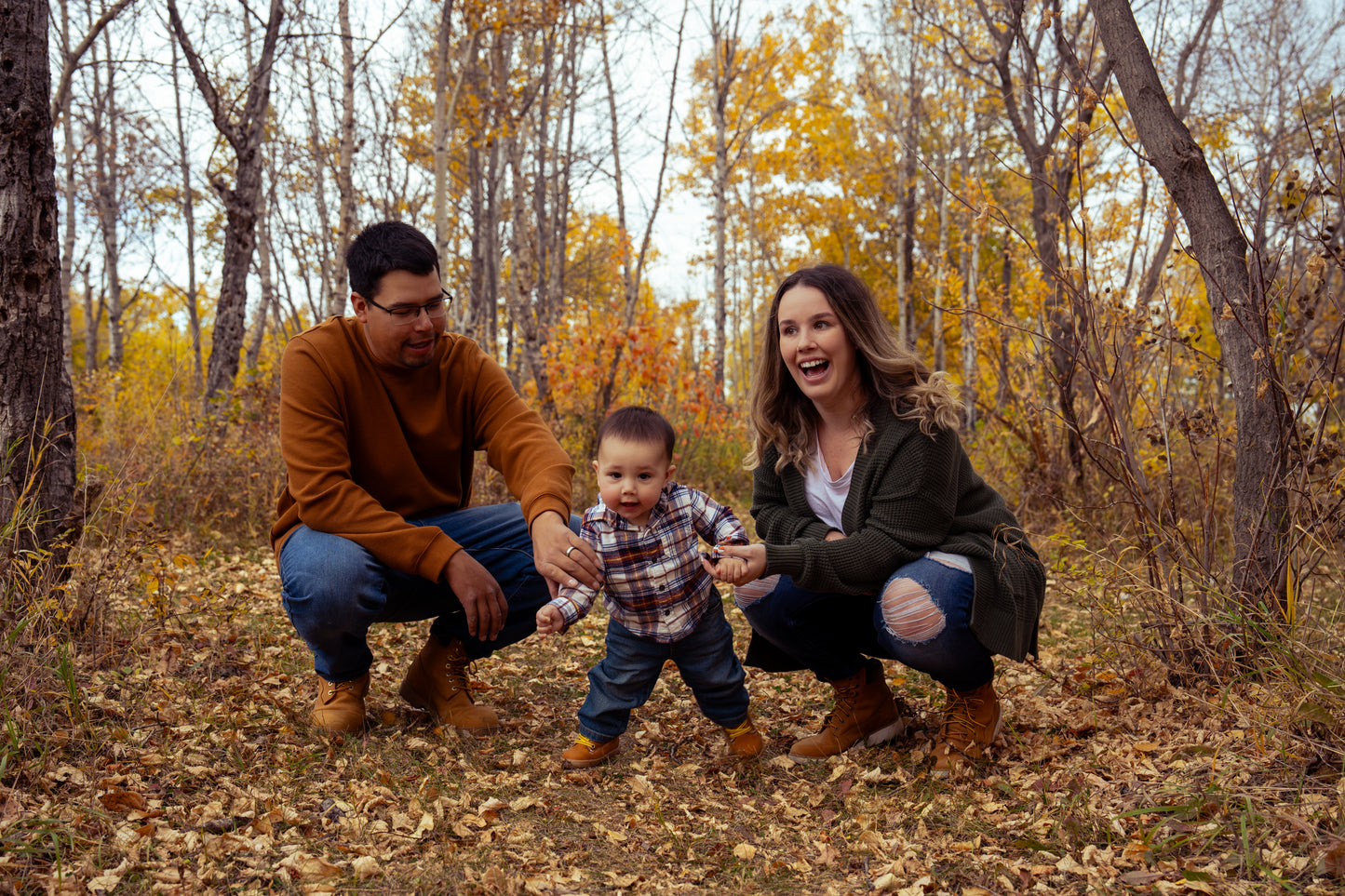 Mackenzie Darian and Jackson Fall Photos