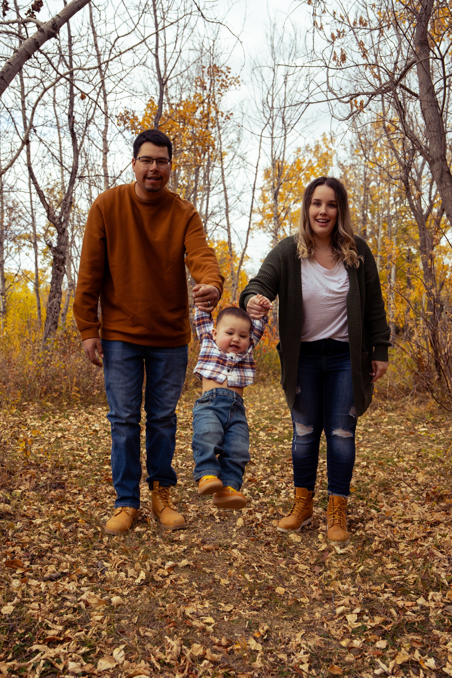 Mackenzie Darian and Jackson Fall Photos